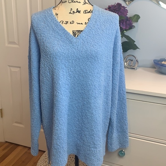Sanctuary V Neck Teddy / Popcorn Sweater - Picture 4 of 7